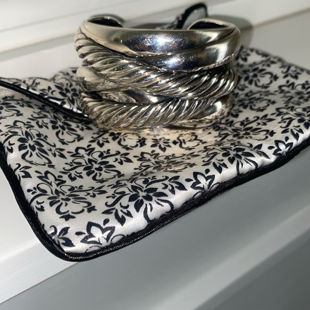 DAVID YURMAN Silver Twisted Cuff Bracelet. Ready to let it go. TODAY & TOMORROW
